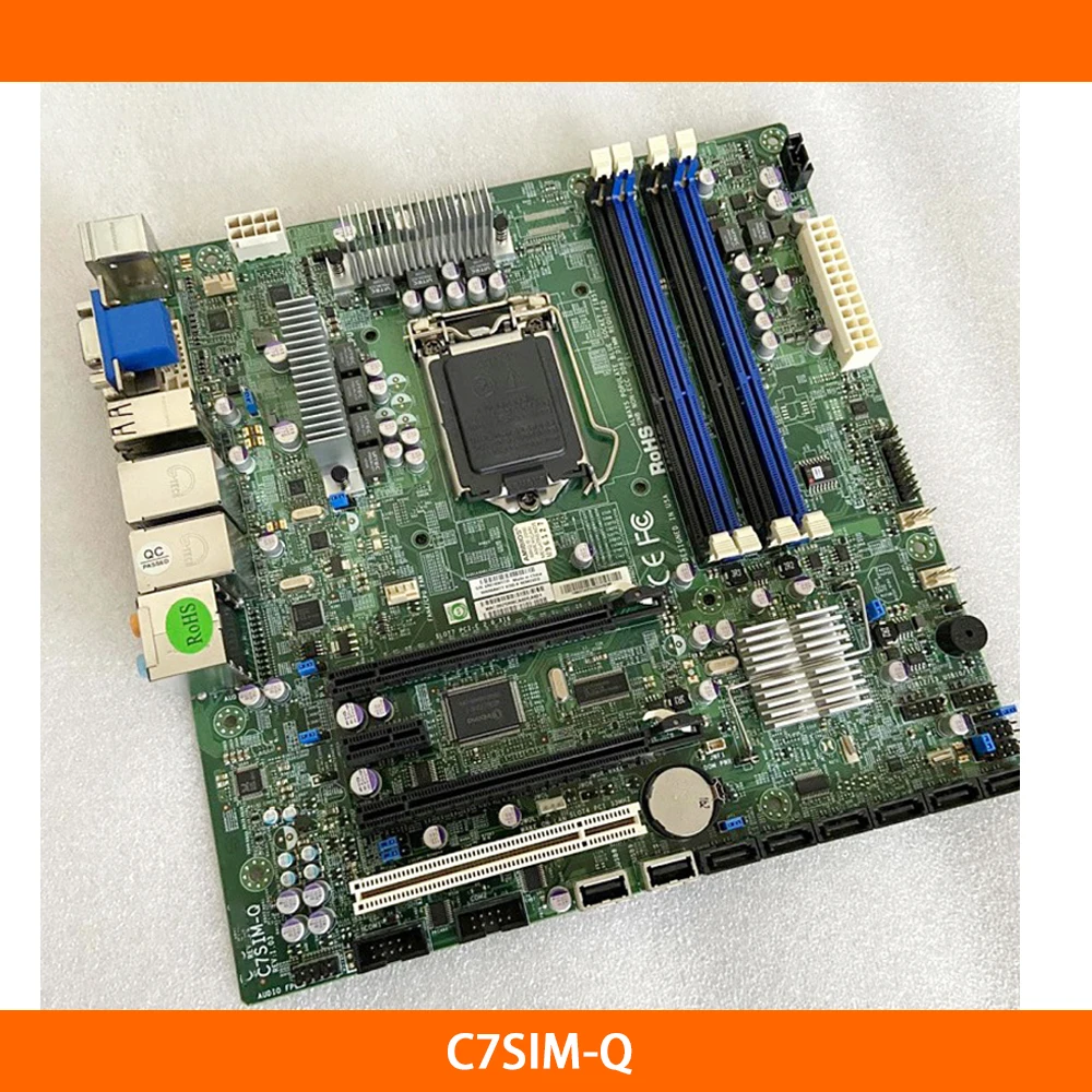 Motherboard For Supermicro C7SIM-Q 1156 Mainboard High Quality Fast Ship