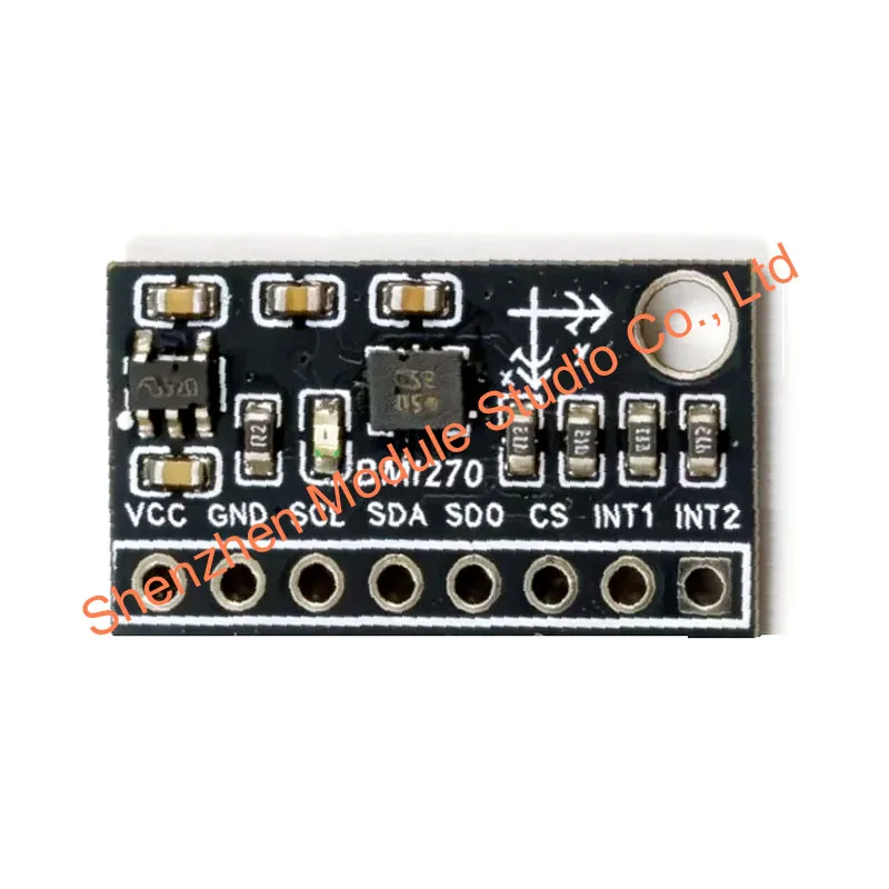 Image of BMI270 6-Achsen-Gyroskop + Beschleunigungsmesser Hochpräzises IMU-Sensormodul 6-Achsen-Lagesensor für Smart Car