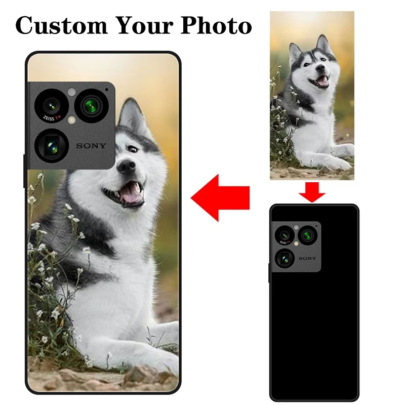 Funda personalizada para Sony Xperia 1 VIII, funda de silicona con imagen personalizada para teléfono Sony Xperia1 VIII, Fundas con imagen personalizada