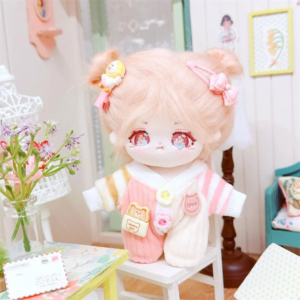 Dress Up 10cm Cotton Doll Clothes Crawling Suit Jumpsuits Star Doll Jumpsuits Cotton Kawaii No Attributes Dolls Clothes