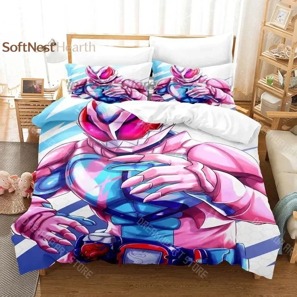 2026 3D Print Kamen Rider REVICE Bedding Set Single Twin Full Queen King Size Bed Set Aldult Kid Bedroom Duvetcover Sets