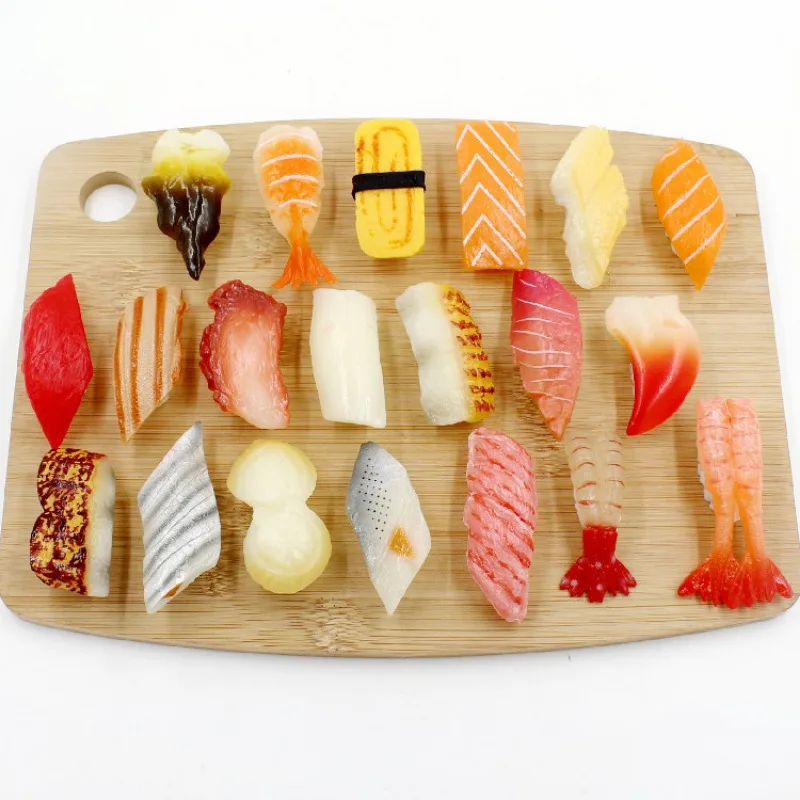 Simulation Pretend Play Sushi Model Cooking Toys Japanese Food Rice Ball Simulation Food Kitchen Toy