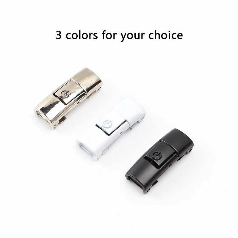 Tali Sepatu Kunci Tekan Tanpa Dasi Lebar 8MM Sepatu Tali Elastis Datar Anak-anak Dewasa Tanpa Dasi Tali Sepatu Aksesori Sepatu