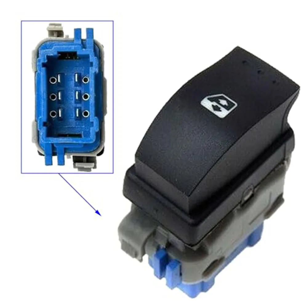 

Window Operation BLACK Control Button Front Left Button Convenient For Car Owners Enhanced Window Functionality