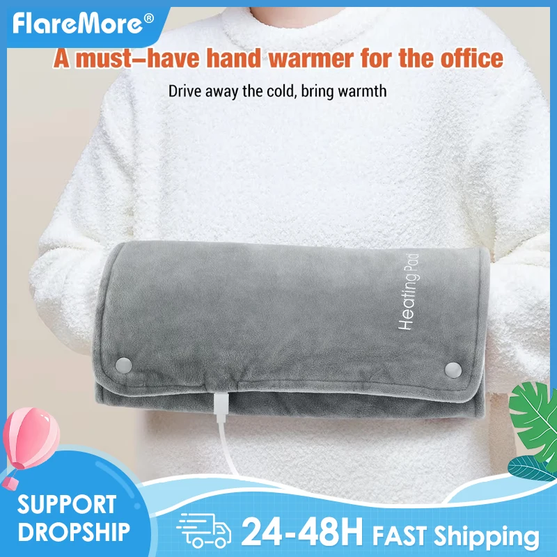 أحدث 30*50 سنتيمتر لوحة التدفئة الكهربائية جهاز تدفئة محمول سريع ساخنة اليد الدافئة حقيبة قطني الساق بطانية تدفئة قابل للغسل وسادة ناعمة للغاية