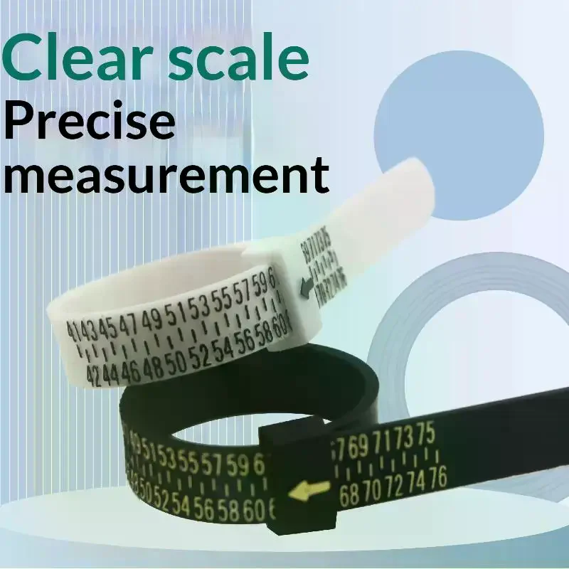 US/UK/EU/HK/JP/KR/IN Ring Sizer Finger Gauge Measure Ruler Scale Plastic Jewelry Sizing Measuring Tool For Jewelry Shop And Home