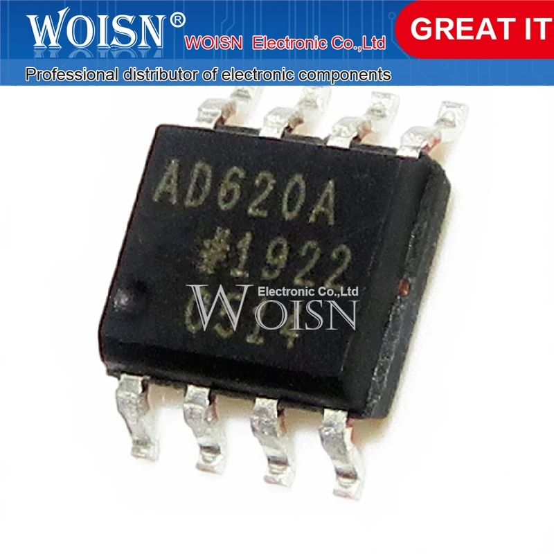 

10PCS AD620ARZ AD620AR AD620 SOP-8