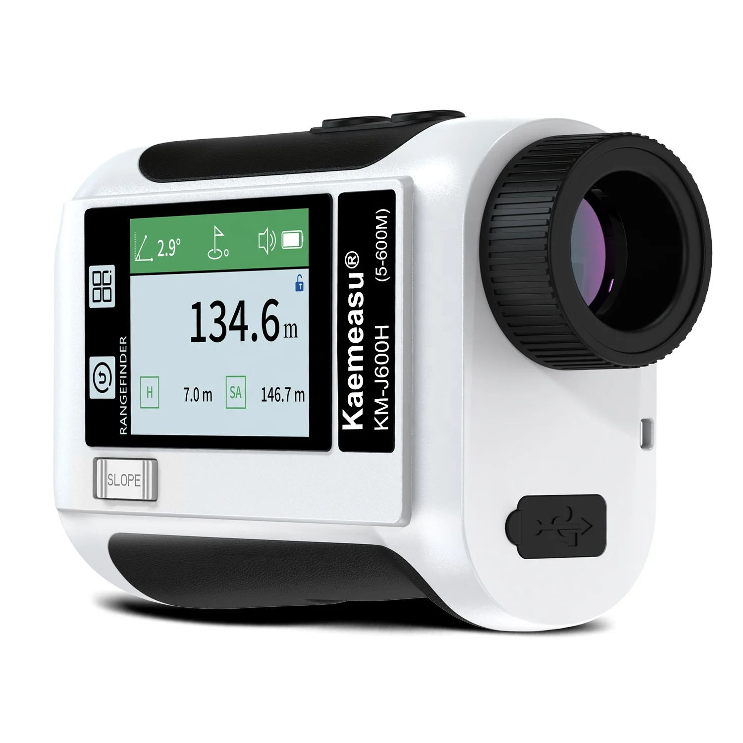 1500m OEM ODM optical golf range finder LCD screen intelligent voice hunting laser rangefinders diastimeter Golf Sport telescope