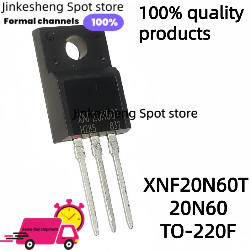 5-10-20 ชิ้น ใหม่ XNF20N60T IGBT 20N60, TO-220F, 600V/20A, นำเข้า, ใหม่และเป็นของแท้, คุณภาพดีที่สุด