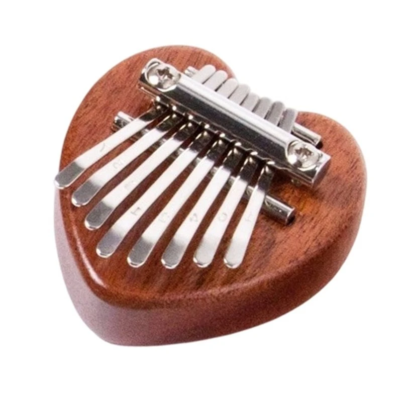 AA90-Mini Kalimba Thumb Piano 8 Key Portable Pocket Finger Piano 8 Key Mini Kalimba For Beginners Musical Gift