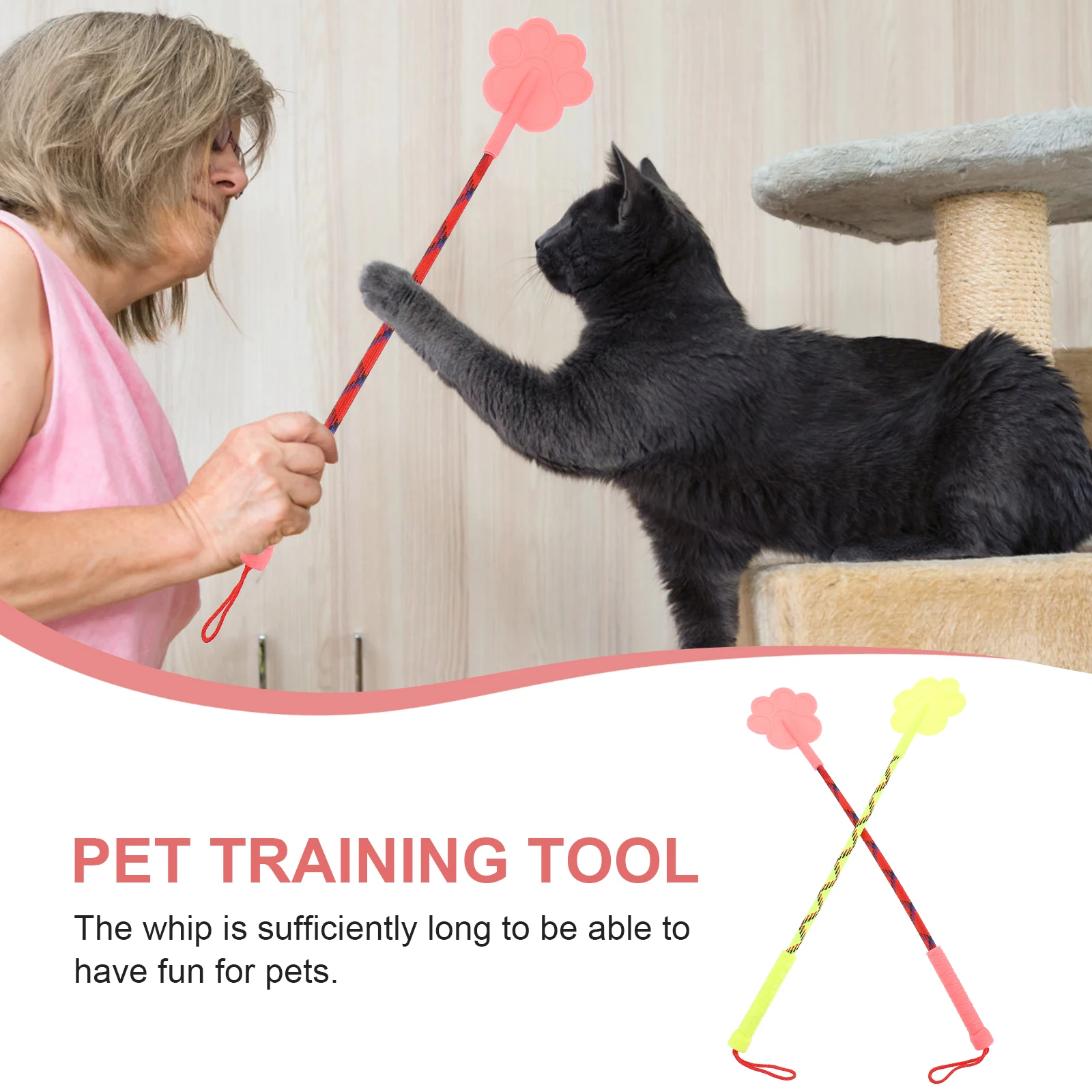

2pcs Shot Dog Flexible Lightweight Pet Accessory For Obedience Development Outdoor Exercise Dog