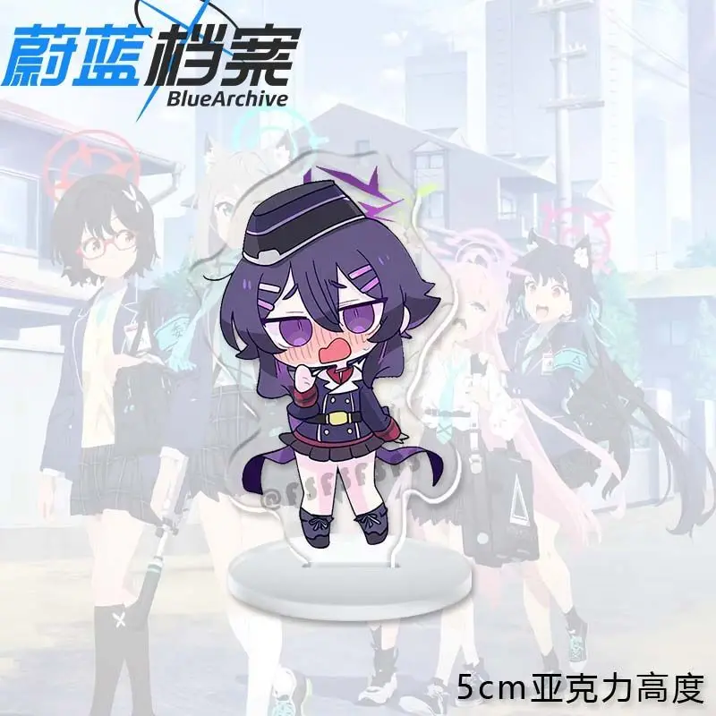 Anime Blue Archive Takanashi Hoshino Acrilico Modello di supporto Piastra Decorazione Scrivania Figura Display Amico Regali Accessorio