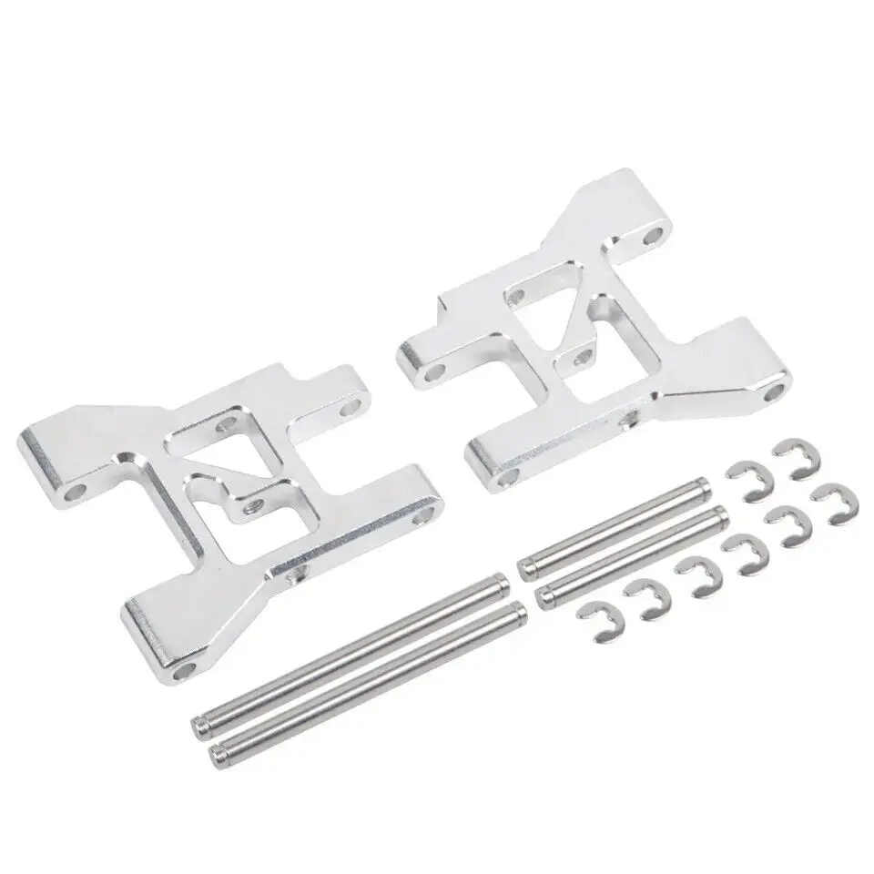 Brazo inferior de suspensión delantera y trasera de aluminio para chasis Tamiya TA02 TA-02