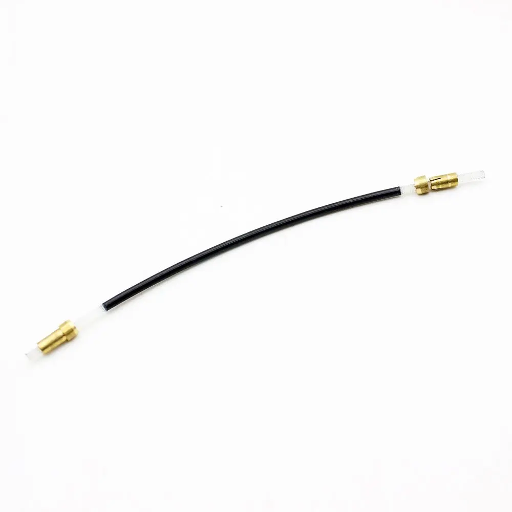 5pcs Violin Tail gut Tail cord Gut Cord Nylon with Brass Screw for 3/4 4/4 Fiddle Violin Black