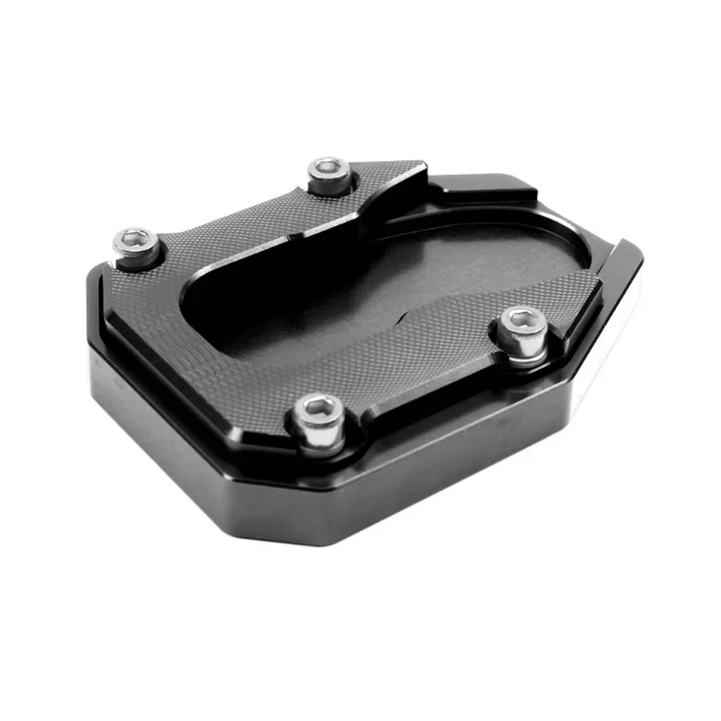 Extensão do pé da motocicleta Kickstand, suporte lateral, ampliador Pad, acessórios para Yamaha Tenere 700, 2019, 2020, 2021, 2022, 2023