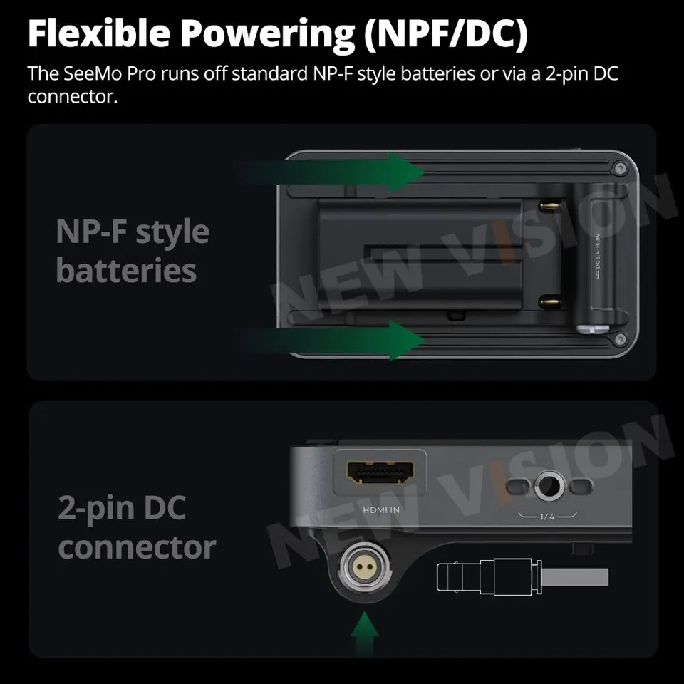 Accsoon Seemo Pro SDI In & Loop out HDMI In USB-C إلى iOS 1080PHD Video Adpter iPhone iPad شحن تسجيل المراقبة في الوقت الحقيقي #5