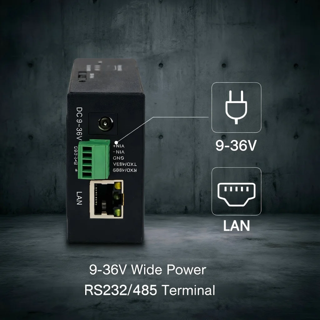M2M Lte Cat4 Industrial Cellular 4G Wireless Modem Rs232/Rs485 150Mbps Transmission Rate Iot Dtu 4G Sim Slot Industrial Router