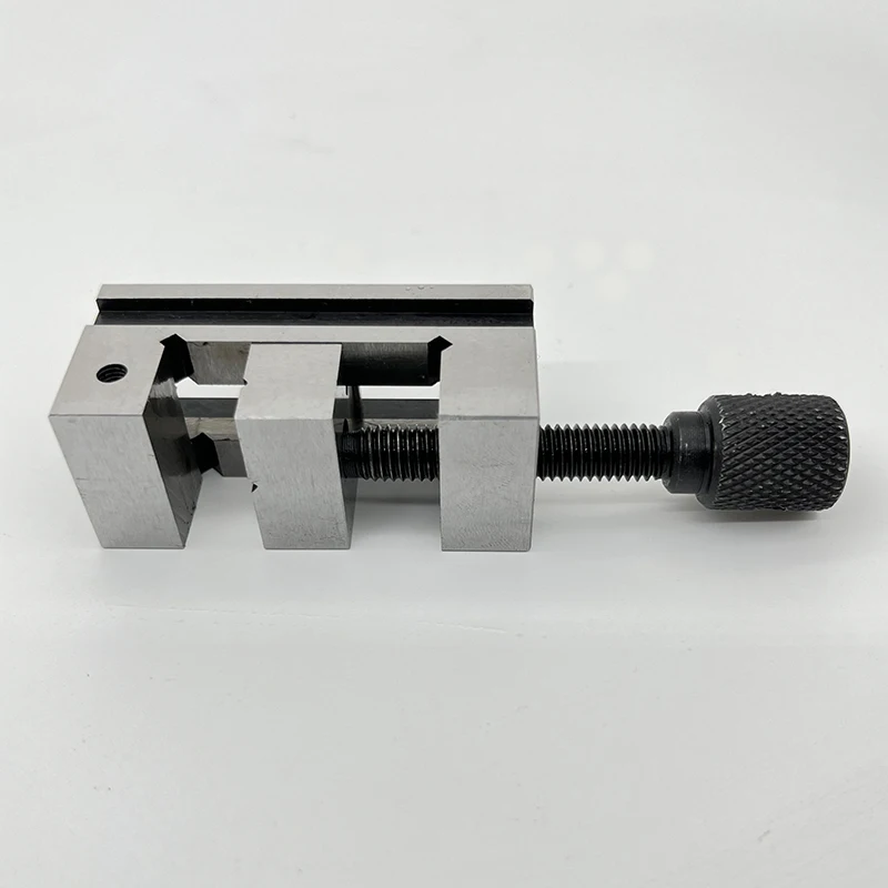 Mini Steel Vise QGG25 1 Inch Vise Clamp Precision Milling Machine Vise 25mm Mini Milling Vise 0.005mm