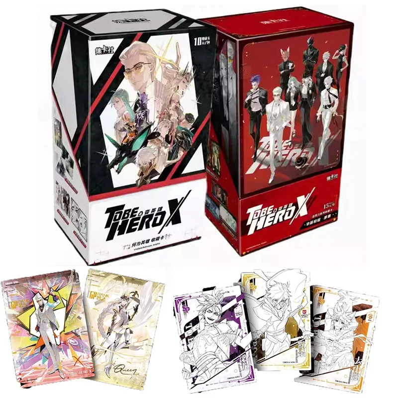 

Карты CARD FUN Become A Hero X, коллекционное издание TOBEHEROX Series, официальный аниме-сувенир, подарок премиум-класса на тему героев