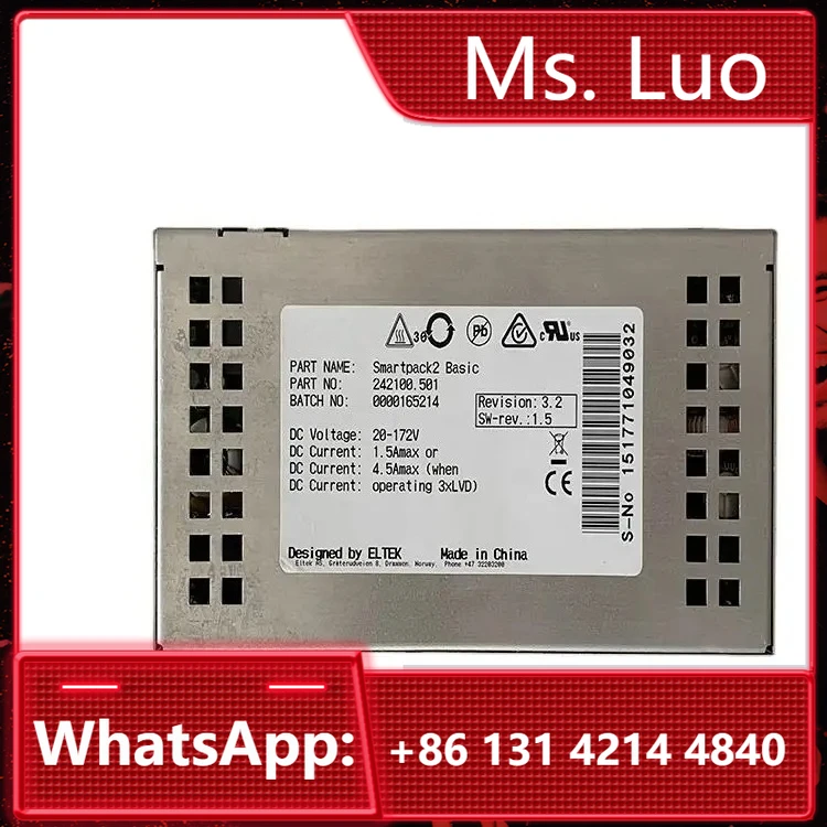 الأصلي والجديد Eltek Smartpack2 Master/basic 242100.501 242100.502 242100.500 Smartpack 2 وحدة تحكم المراقبة #1