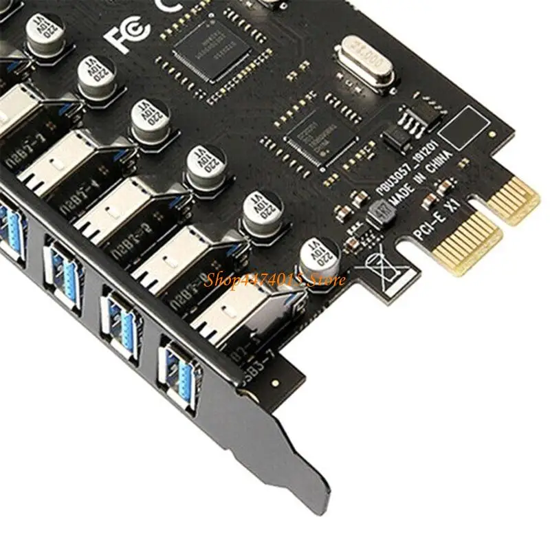 

K1AA PCI-E USB CARD 7 PORT USB PCI Express Card Card PCIE USB