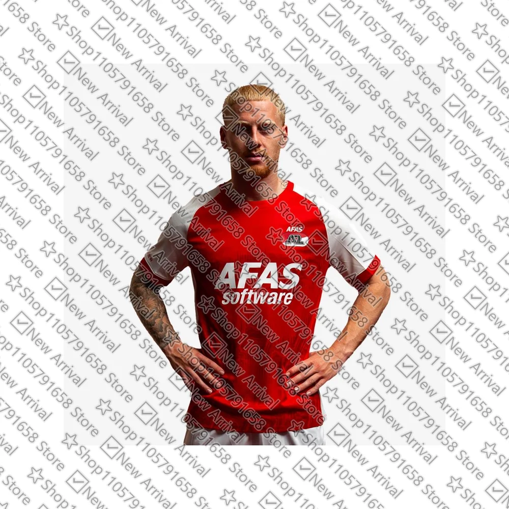 2026/27 Netherlands Sport Quick-dry Breathable Men T-Shirt AZ Alkmaar Match Training Football Home Jersey Unisex Family Clothing