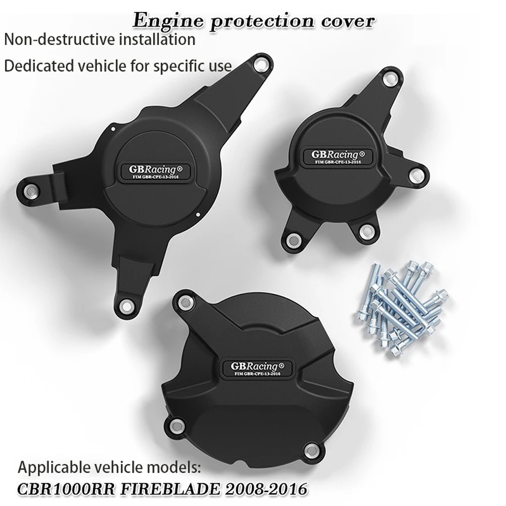 

CBR1000RR Motorcycles Engine Cover Protection Case GB Racing For HONDA CBR1000 RR 2008-2016 2015 2014 Engine Covers Protectors