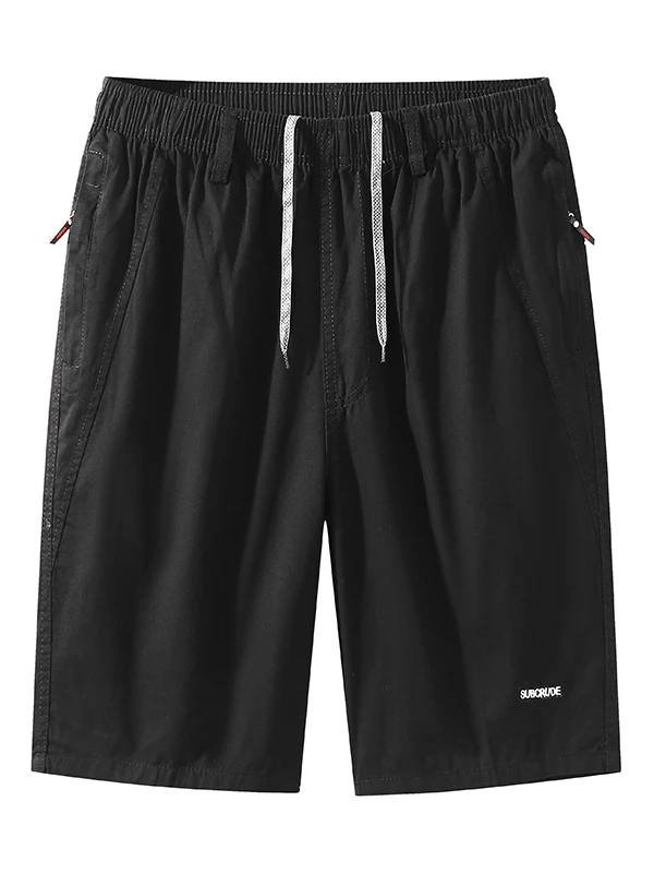 

Мужские быстросохнущие шорты цвета хаки, свободные повседневные пляжные брюки, длиной до колена, прямого кроя, тонкие, летние, спортивные