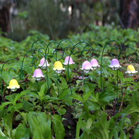 9pcs,Lily Of The Valley That Will Never Wither, Fairy Garden Accessories, Miniature Figurines, Micro Landscape For Fairy Garden,