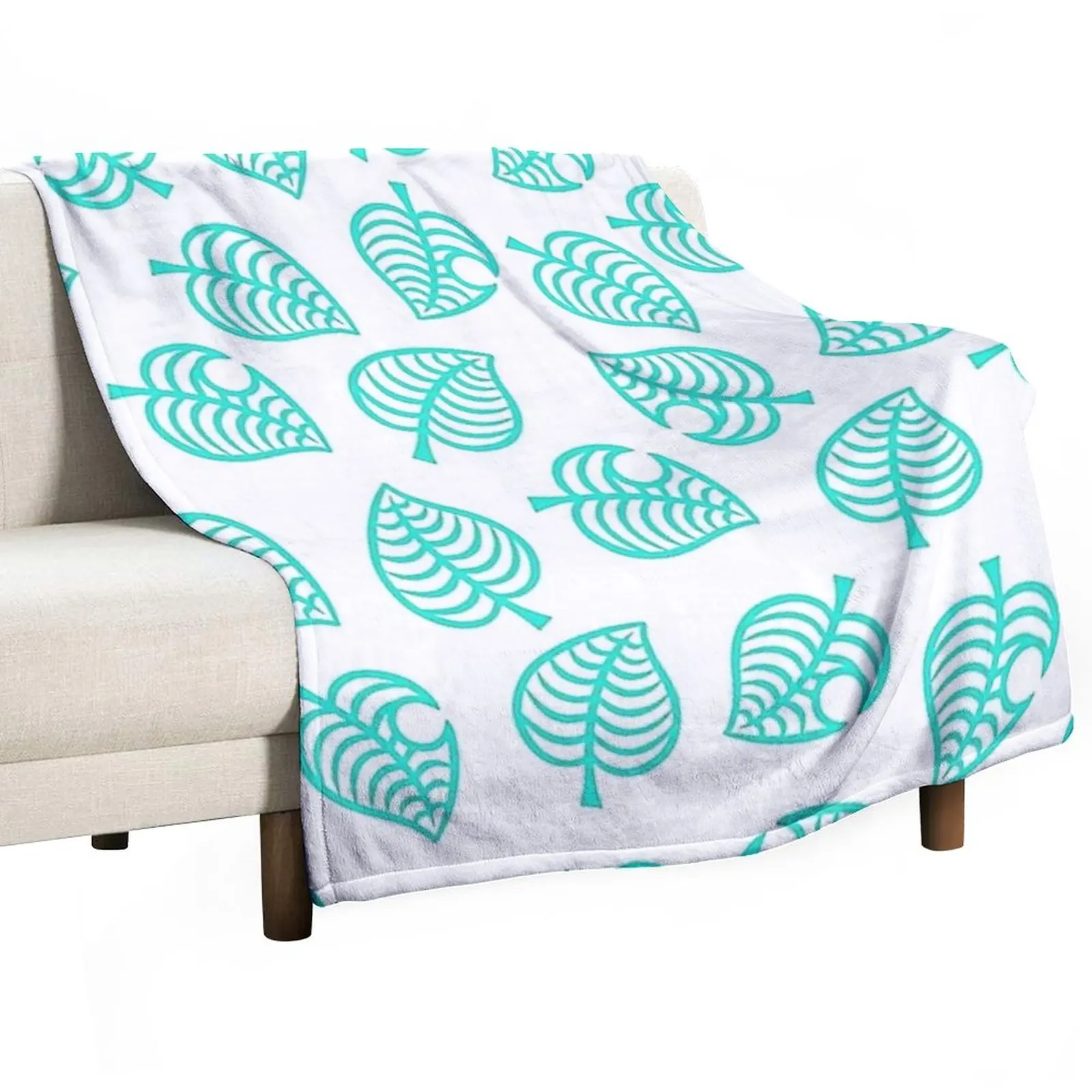 

ACNH Leaves Throw Blanket Bed covers Blanket For Sofa Moving Blanket