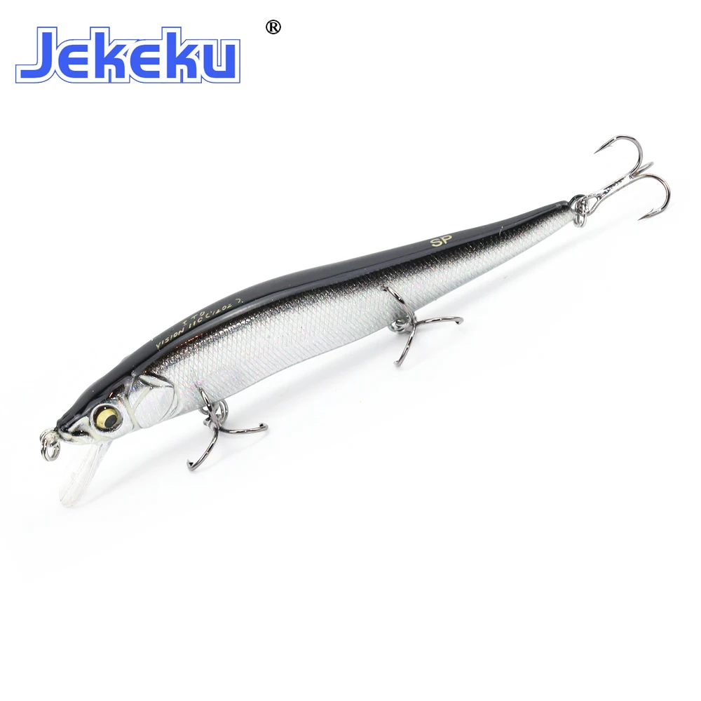JEKEKU señuelo duro Wobbler pececillos con gancho afilado - imagen 3
