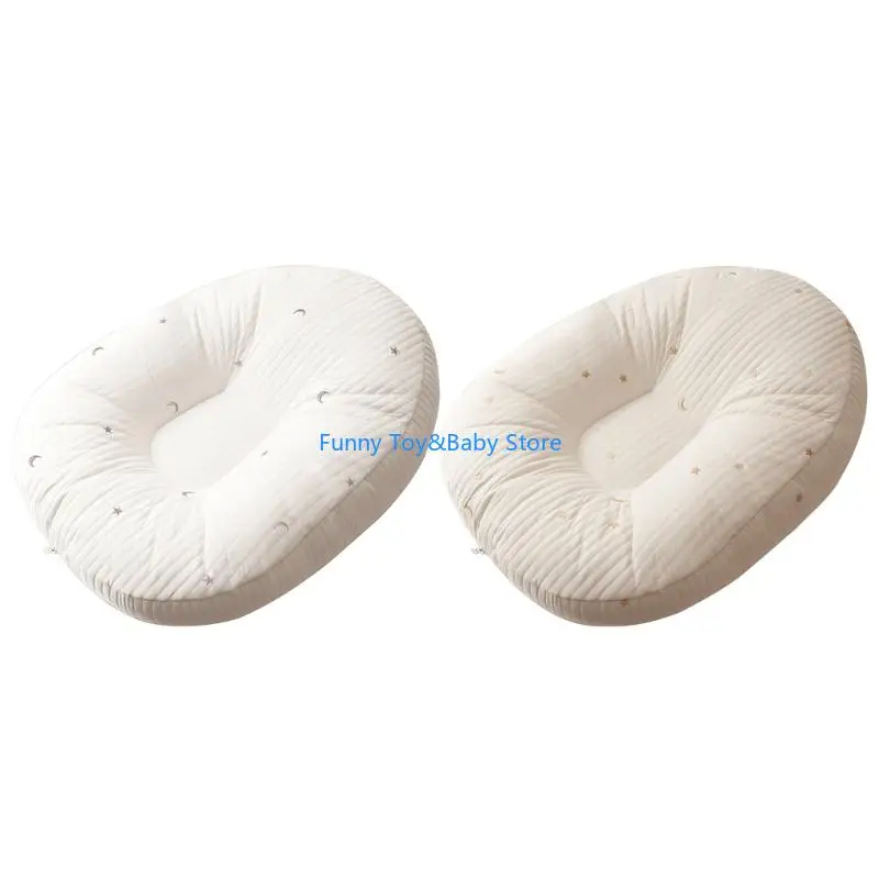 

Ergonomic Baby Breastfeeding Pillow Anti Slip Base Comfortable Support Cushion For Lying Position Infant Milk Feeding C90B