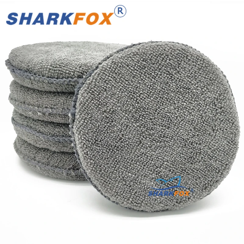 

5/10 Pcs Microfiber Wax Towel Ultra-Soft Polishing Waxing Cars Wax Foam Sponge Remove Wax Auto Care Polish Foam Sponge