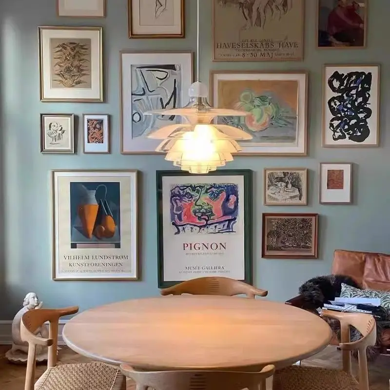 

Modern Nordic PH5 Pendant Light Danish Design for Dining Room Bedroom Living Room Minimalist Art