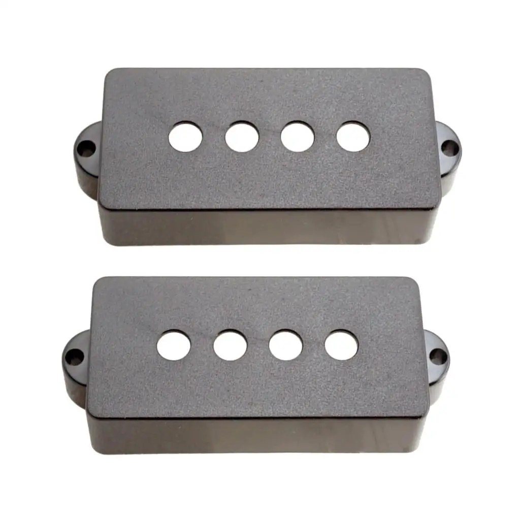 Electric Bass Guitar Open Pickup Covers Plastic PB Bass Replacement Shell for Musical Instrument Upgrade