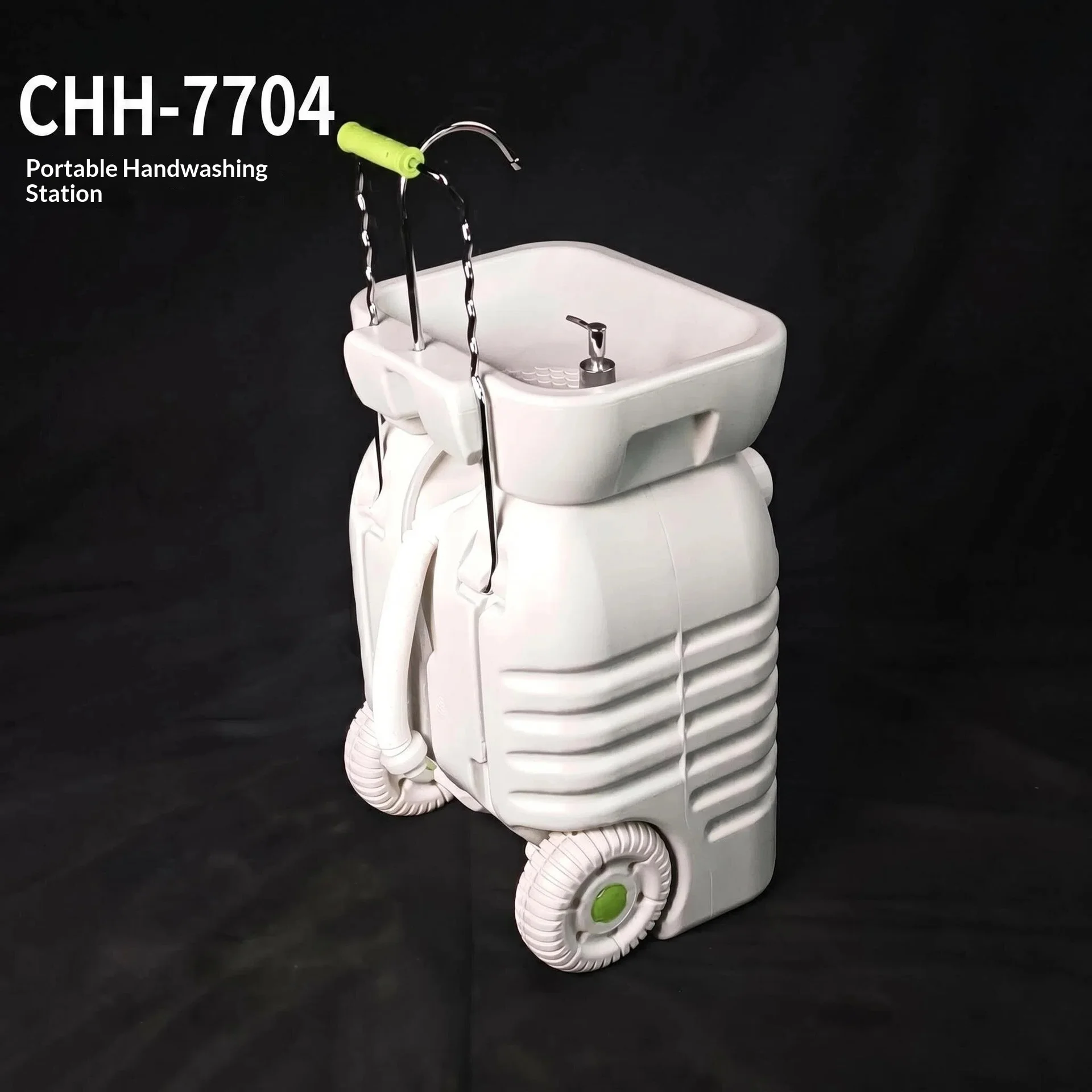 Original Patented Design a Portable Wheeled Mobile Plastic Washbasin for Outdoor Camping RVs Workspaces