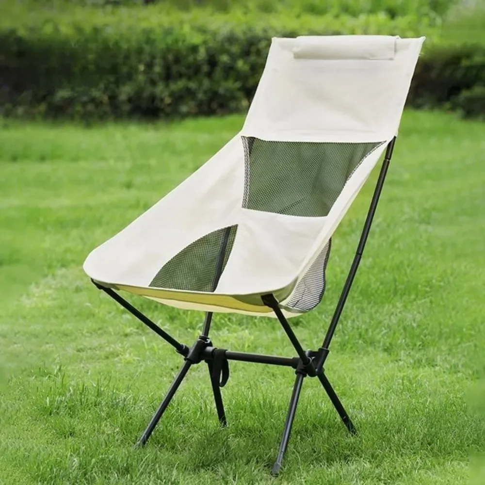 

Folding Chair Ultralight Folding Outdoor Chair Foldable Camping Chairs Beach Picnic Travel Moon Chair And Portable Travel Gear