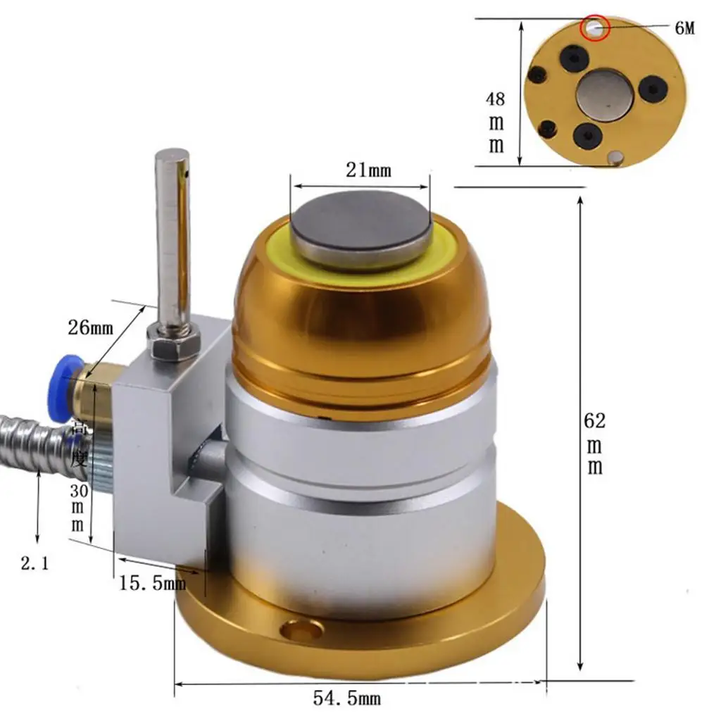 CNC Tool Presetting Gauge High Sensitivity Alloy Touch Sensor Waterproof Oilproof for CNC Engraving Carving Parts