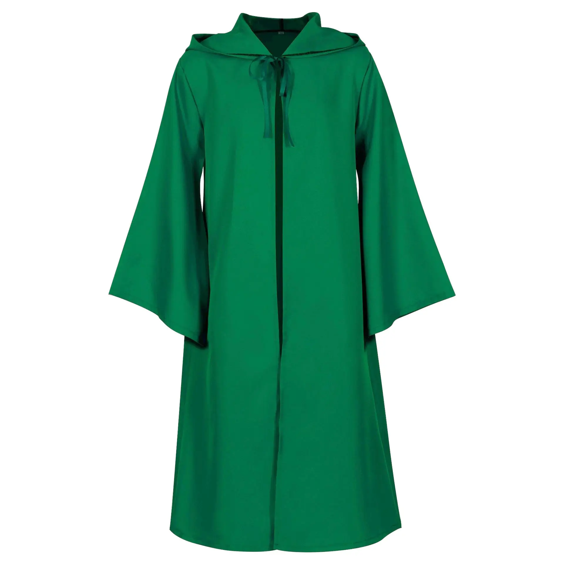 Длинный халат све на Хэллоуин, свободная накидка с капюшоном для косплея, сценический костюм для взрослых и детей, полиэстер, этническое сценическое представление...