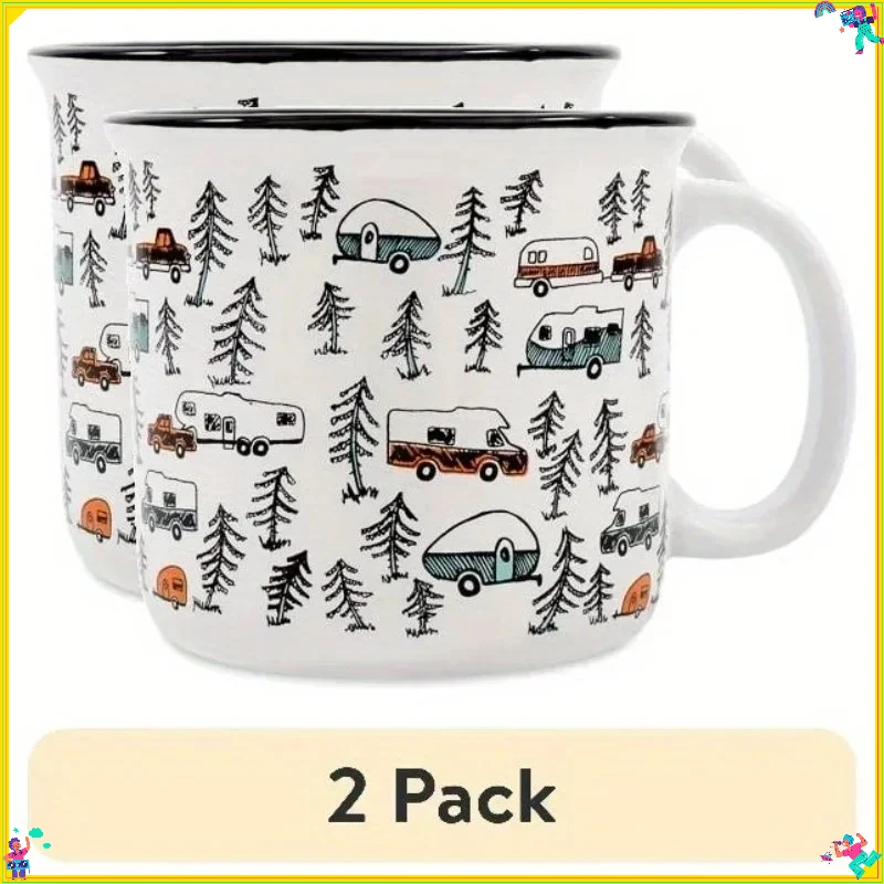 

Набор разноцветных керамических кружек из 8 предметов (2x4 шт.), большая емкость 14 унций, осветляет домашние завтраки или в качестве подарка