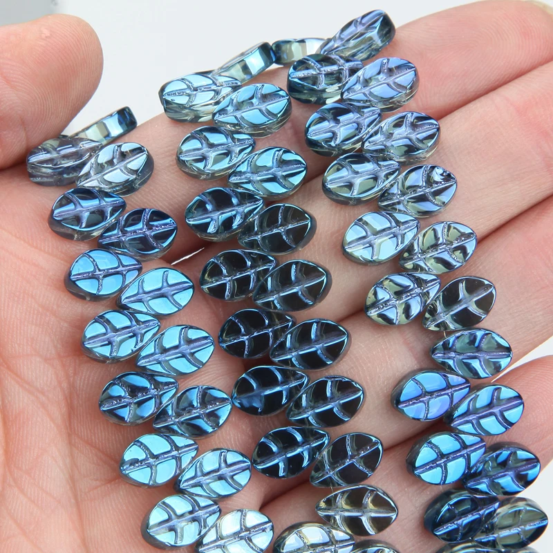 1 Strand 150PCS 7*11mm Shiny Lobular AB Color Glass Spacer Bead Bracelet DIY Crystal Accessories Jewelry Bracelets Making