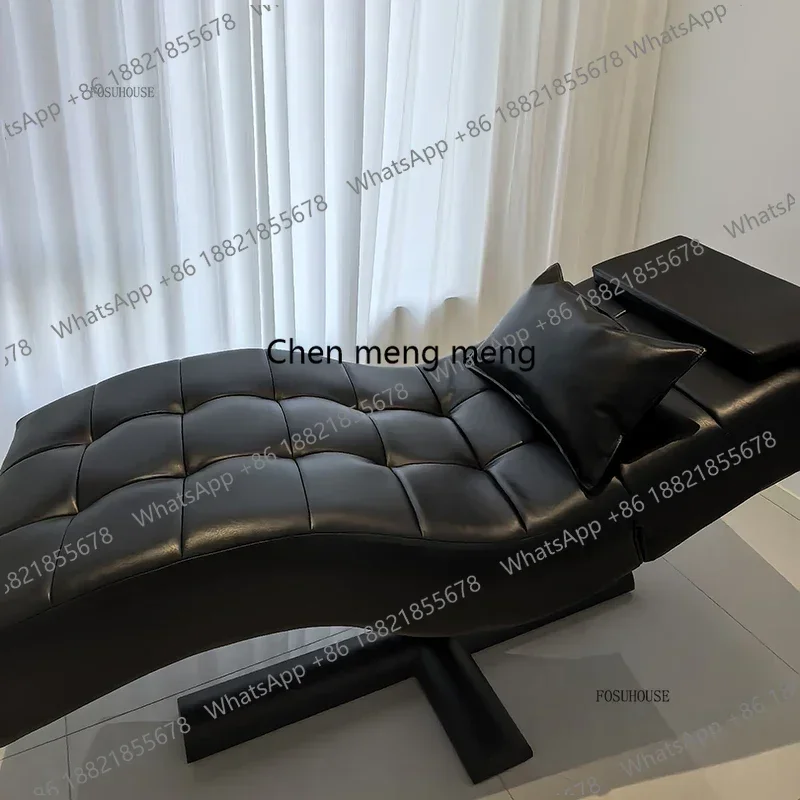 z10Nordic Creative S-shaped Massage Bed for Beauty Salon Spa Adjustable Massage Table Multi-functional Lash Bed for Salon Furnit