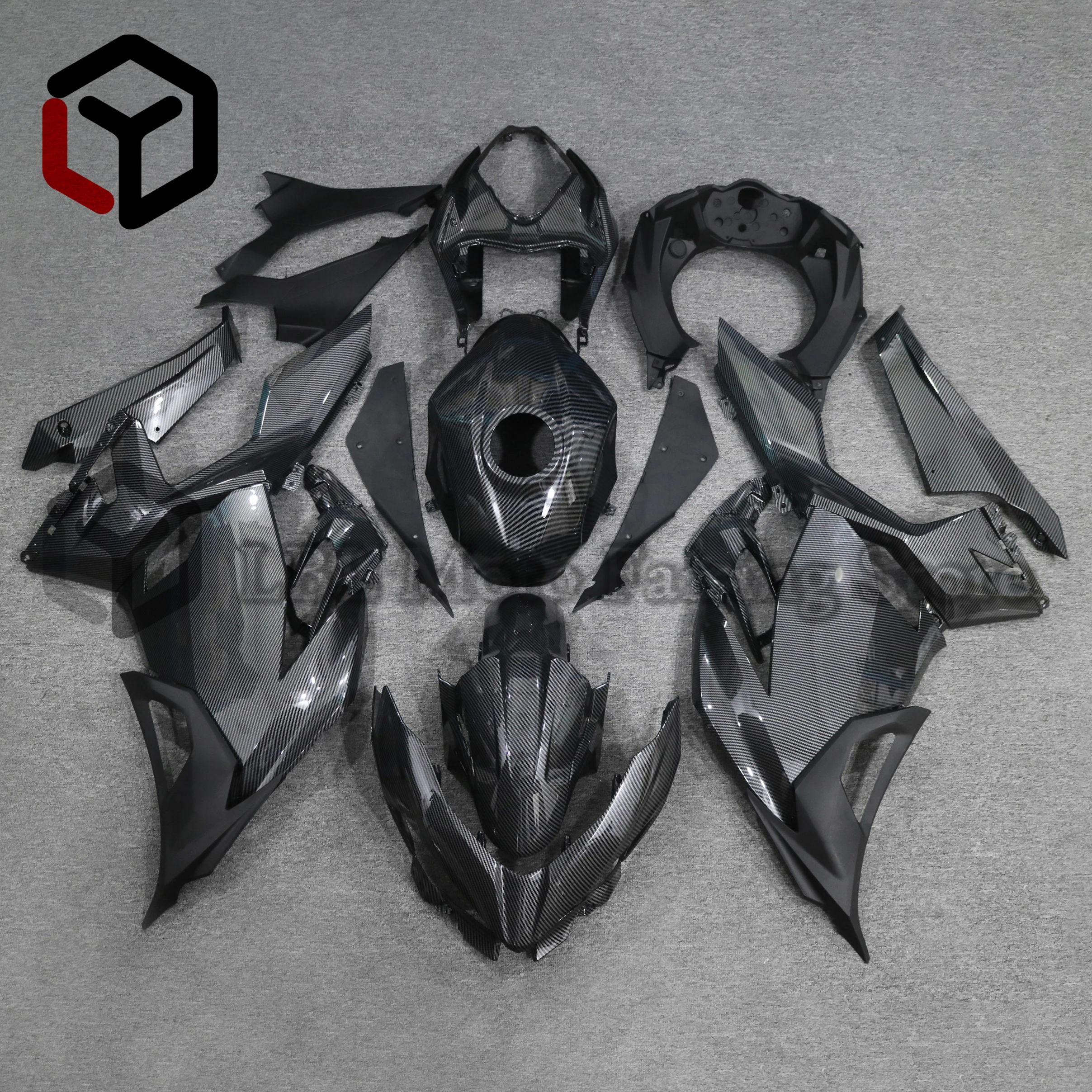 For KAWASAKI Ninj400 2018 - 2023 Motorcycle Full Body Fit Fairing For Kawasaki EX400 2018 2019 2020 2021 2022 2023 Full Fairing