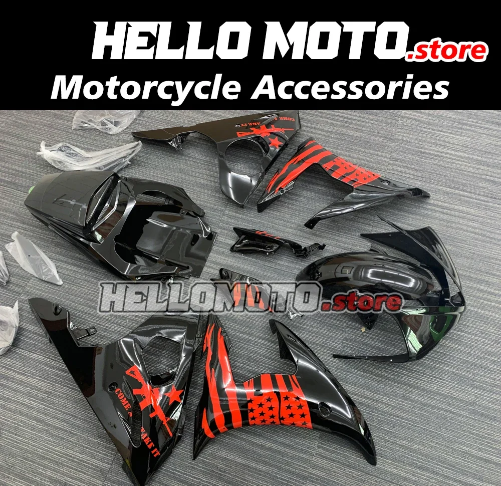 ل YZF-R6 YZF R6 2003 2004 2005 R6S 2006 2007 2008 2009 دراجة نارية هدية اكسسوارات قذيفة هيكل السيارة مجموعة RJ051 RJ09