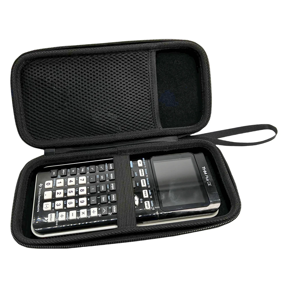 

EVA Portable Storage Bag Shockproof Hard Travel Case Anti Scratch Hard Shell Case for Texas Instruments TI-84 Plus CE/TI-84 Plus
