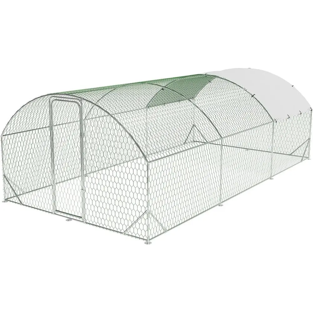 

Очень большой курятник с водонепроницаемым и УФ-стойким покрытием для двора