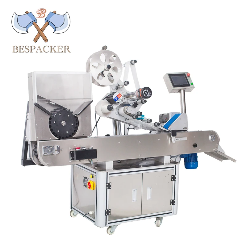 Bespacker MT-330 Automatic Plastic Self-adhesive Round Bottle Labeling Machine