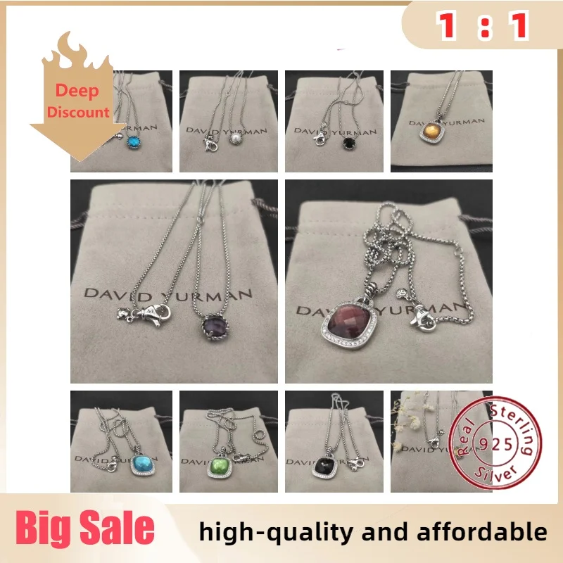 2024 Heavy Duty Luxury S925 Silver DY Necklace, Perfect for Parties and Gifting