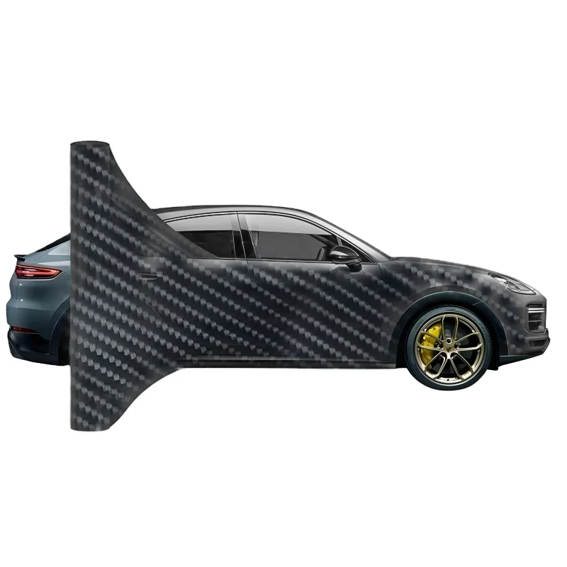 Same Effect Automobile Body Decoration Film Refit Wrap Vinyl Film Anti-scratch Tpu Color Ppf For Carbon Fiber Sticker