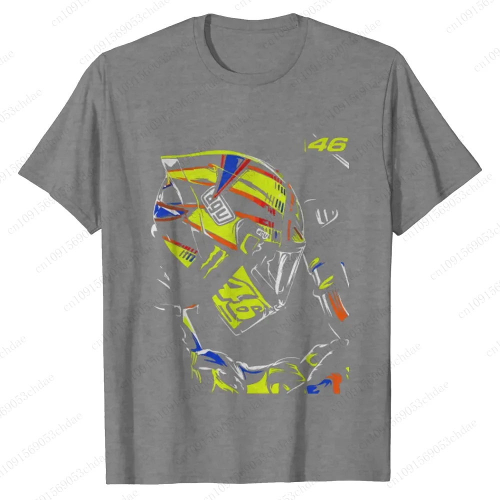 Vendita calda 2024 Estate Autunno Moto Tee Rossi Mens Street Fathion Style Moto gp T-shirt Traspirante Motociclista Allentato Tee